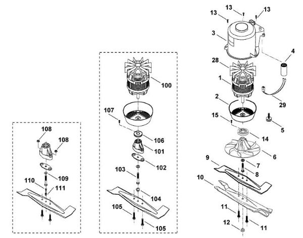 Bild von D - Motor, Messer ME 450 M