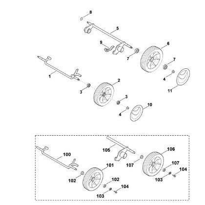 Bild von E - Fahrwerk ME 545.0