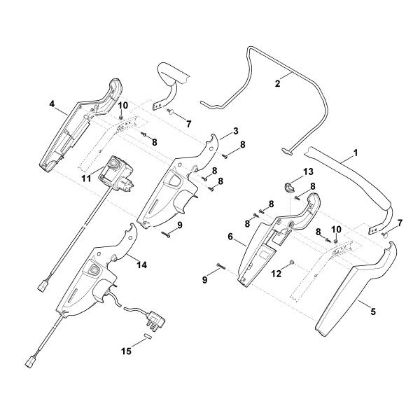 Bild von A - Lenker Oberteil ME 545.0 C