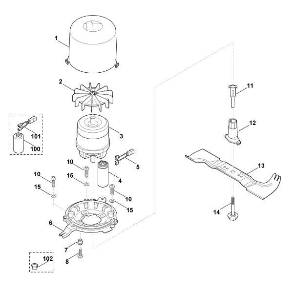 Bild von E - Motor, Messer ME 545.0 C