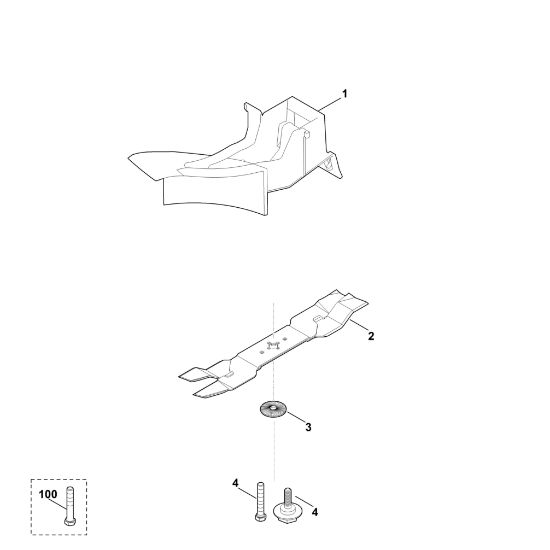 Bild von A - Mulch Kit AMK 043