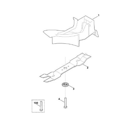 Bild von A - Mulch Kit AMK 048