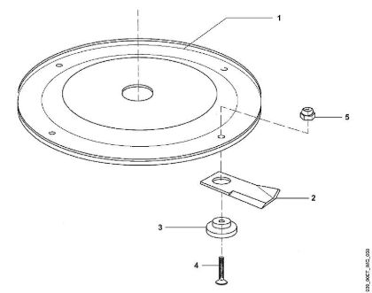 Zubehörteile Disk Cut A - Disk Cut der Marke Viking