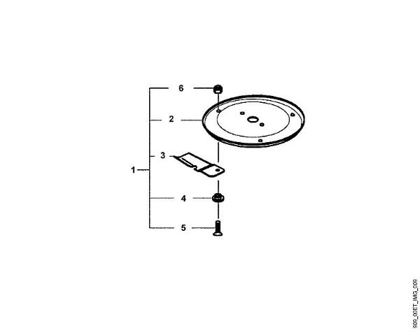 Zubehörteile Disk Cut 55 A - Disk Cut 55 der Marke Viking