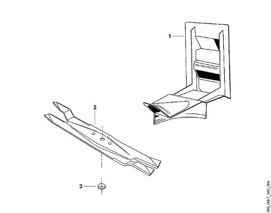 Zubehörteile Kit 50 M A - Mulch Kit der Marke Viking