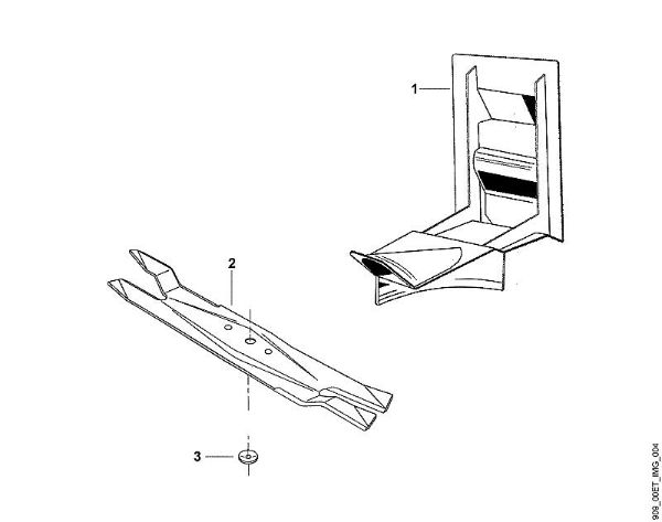Zubehörteile Kit 50 M A - Mulch Kit der Marke Viking