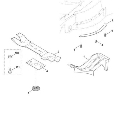 Bild von A - Mulch Kit Kit 545