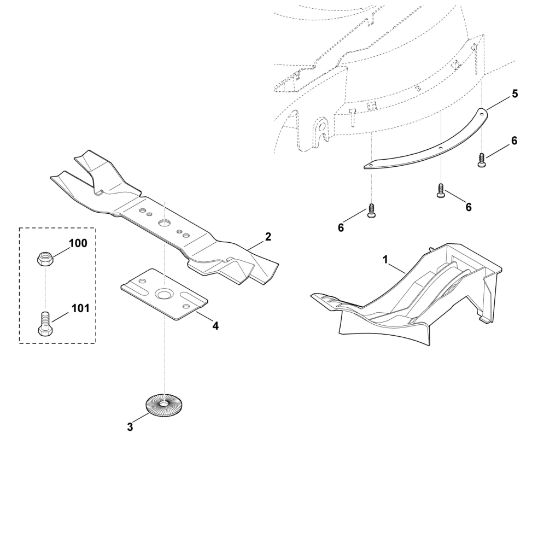 Bild von A - Mulch Kit Kit 545