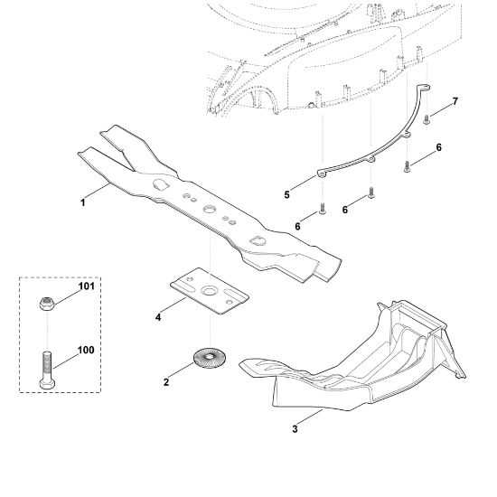 Bild von A - Mulch Kit Kit 650