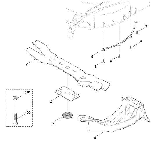 Bild von A - Mulch Kit Kit 655