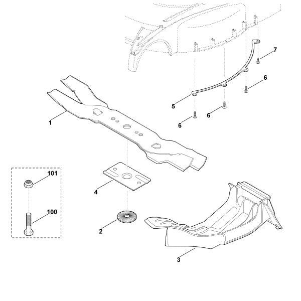 Bild von A - Mulch Kit Kit 655