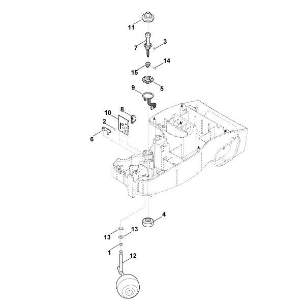 Bild von B - StoàŸsensor, Vorderrad MI 322.0 C