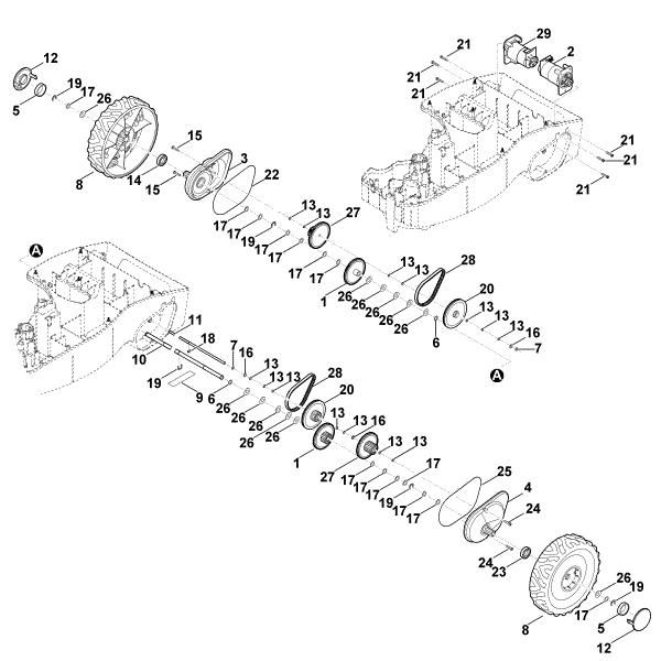 Bild von D - Fahrantrieb MI 322.0 C