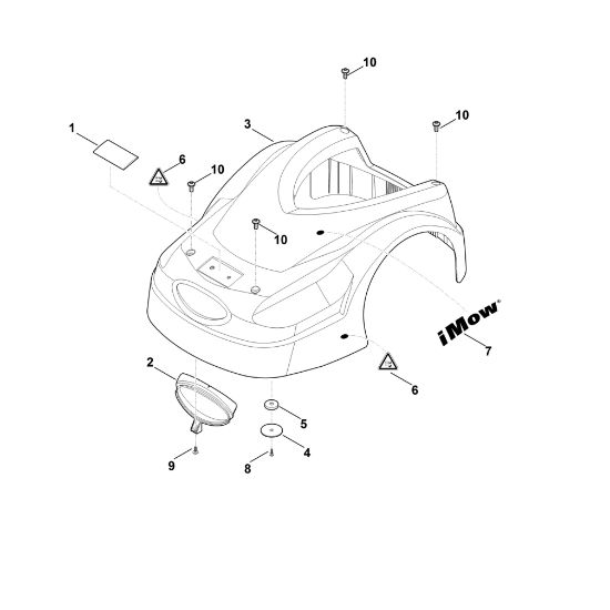Bild von A - Abdeckhaube MI 422.0