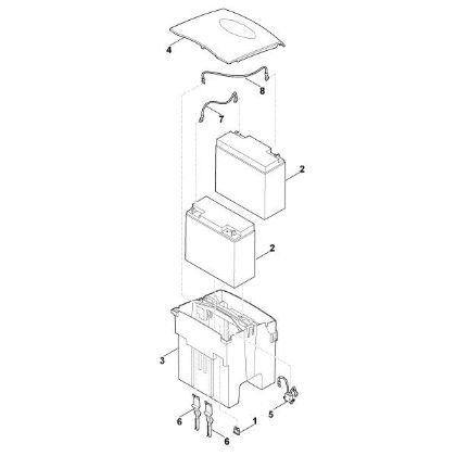 Bild von E - Batterie MI 555.0 C