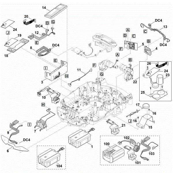 Bild von E - Elektrische Bauteile MI 632.0 PC
