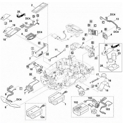 Bild von E - Elektrische Bauteile MI 632.1 PC
