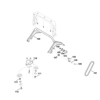 Bild von E1 - Hinterachse, Antrieb LB 540.1