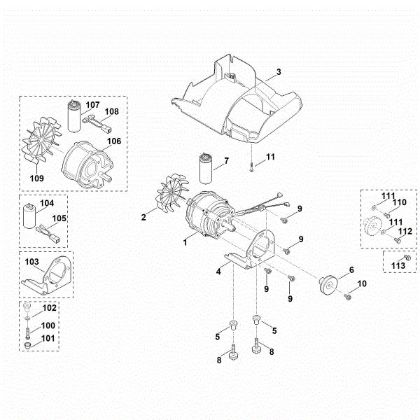 Bild von D - Elektromotor LE 540