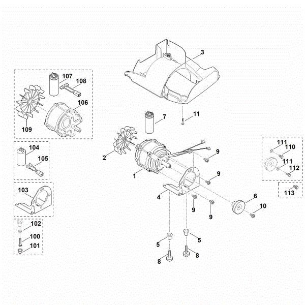 Bild von D - Elektromotor LE 540
