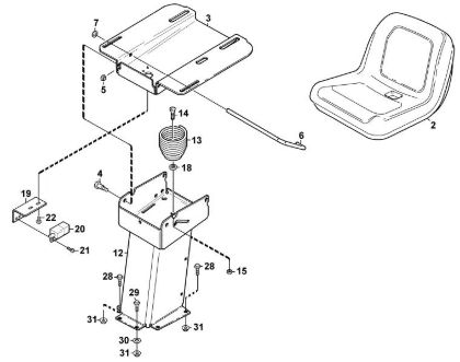 Bild von D - Sitz MF 440