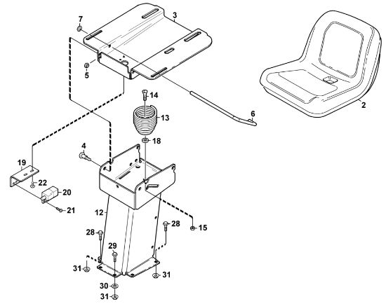 Bild von D - Sitz MF 440