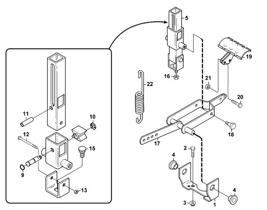 Bild von C - Hebevorrichtung MF 460