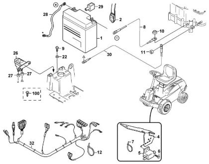 Bild von H - Elektrische Bauteile MF 460