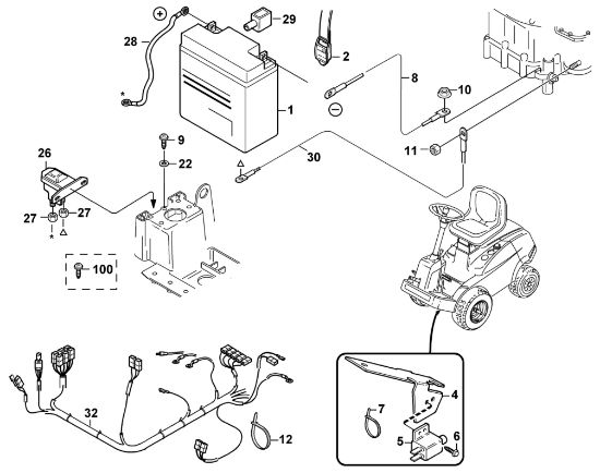 Bild von H - Elektrische Bauteile MF 460