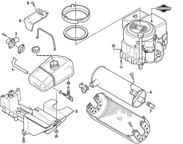 Bild von I1 - Motor MF 460