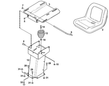 Bild von D - Sitz MF 480
