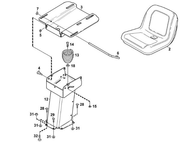 Bild von D - Sitz MF 480