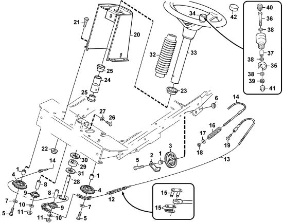 Bild von E - Lenkung MF 480