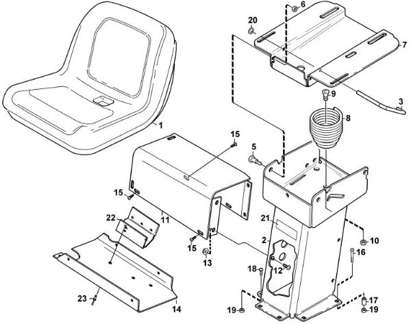 Bild von E - Sitz MF 860
