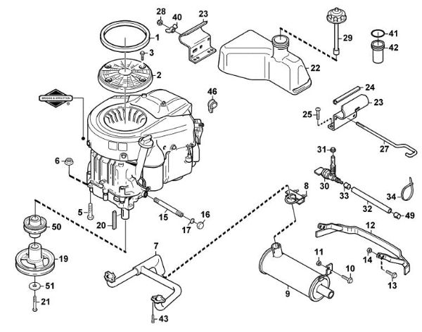 Bild von K - Motor MF 880