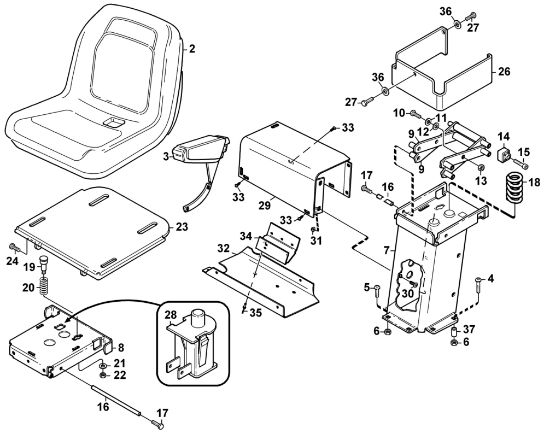 Bild von E - Sitz MF 890 PRO
