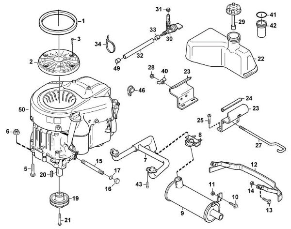 Bild von L - Motor MF 890 PRO
