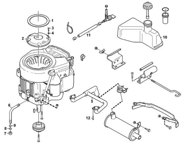 Bild von L1 - Motor MF 890 PRO