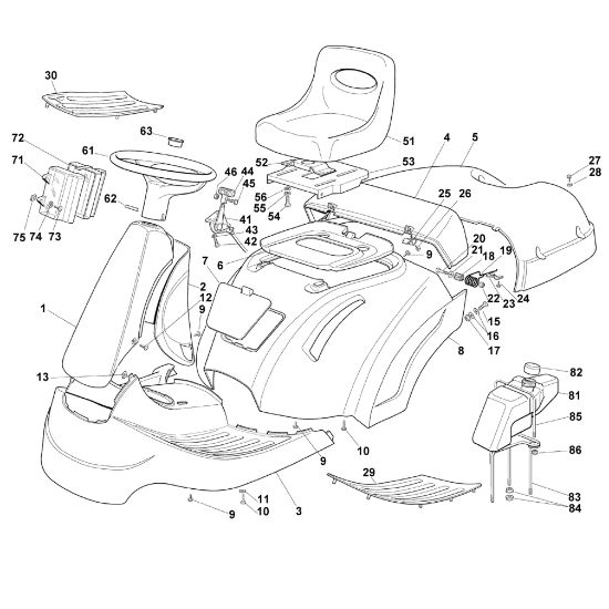Bild von B - Verkleidung MR 340