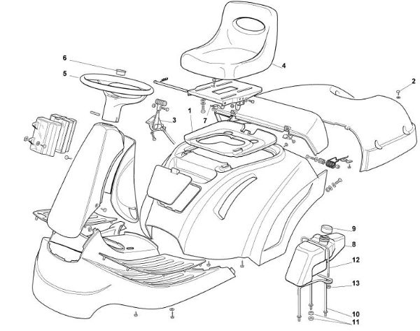Bild von B1 - Verkleidung MR 345
