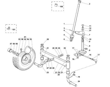 Bild von C - Lenkung MR 345