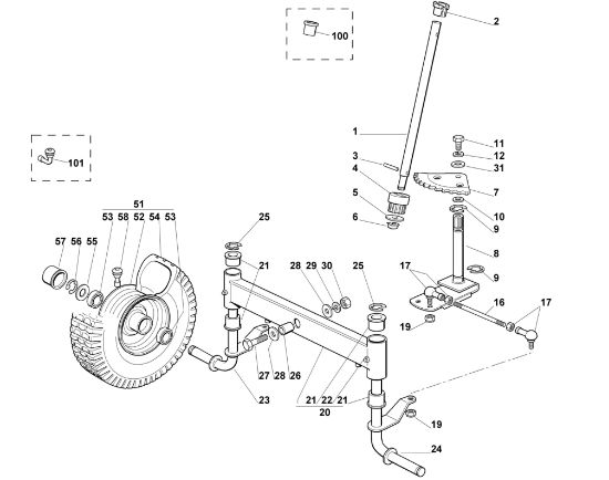 Bild von C - Lenkung MR 345