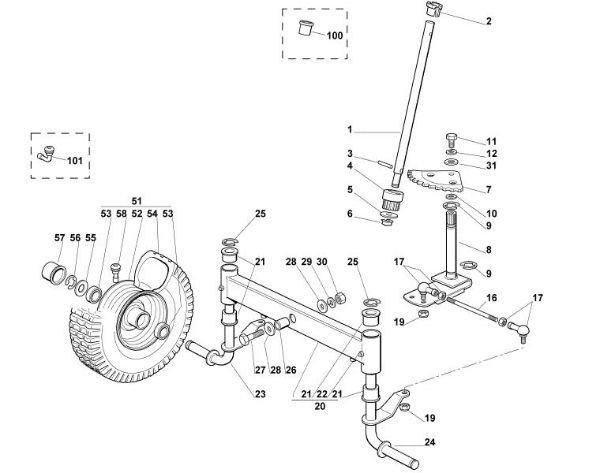 Bild von C - Lenkung MR 345