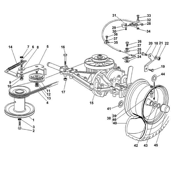 Bild von F - Getriebe MR 380