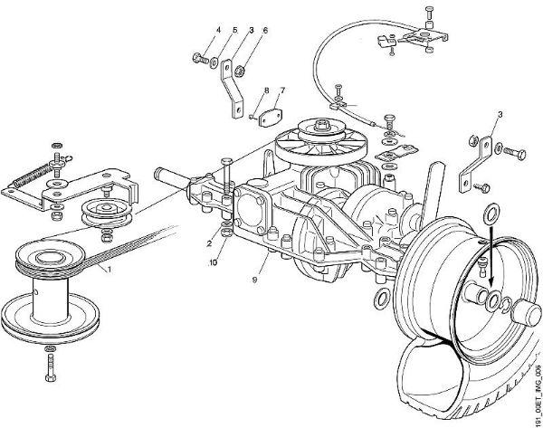 MR MR 380 F1 - Getriebe der Marke Viking