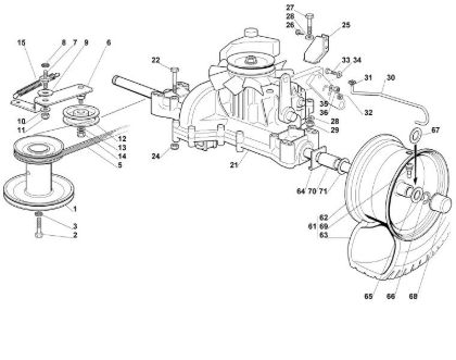 Bild von F - Getriebe MR 385