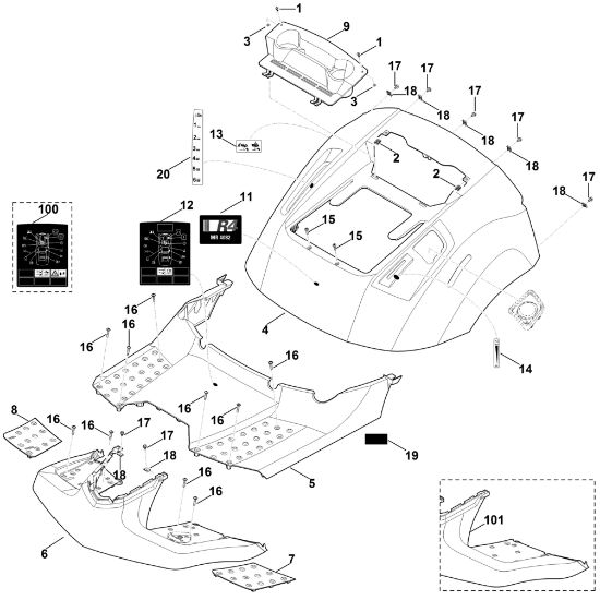 Bild von C - Verkleidung MR 4082.0