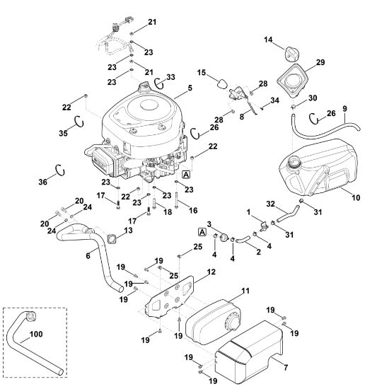 Bild von G - Motor, Tank MR 4082.1
