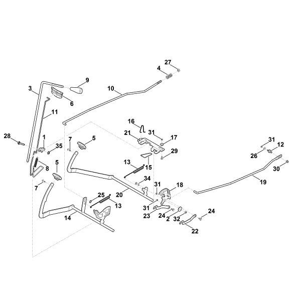 Bild von I - Bremse, Parkbremse, Schalthebel MT 4112.0 SZ