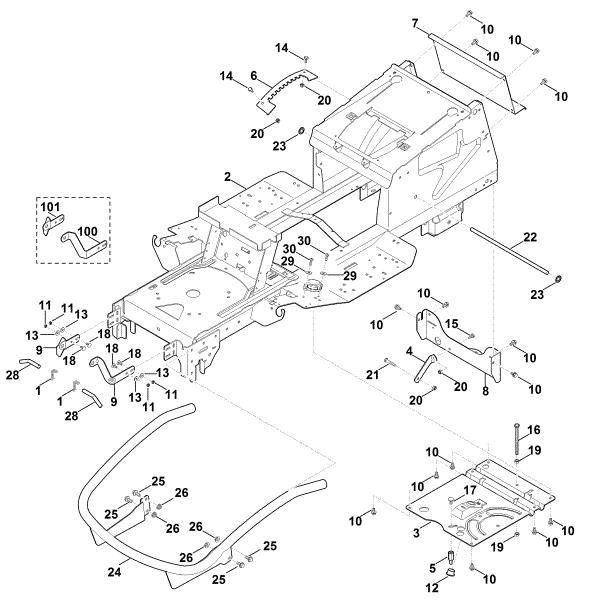 Bild von A - Rahmen MT 4112.1 S